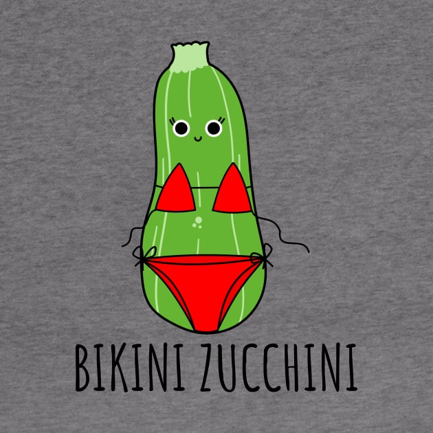 Bikini Zucchini Funny Zucchini by DesignArchitect